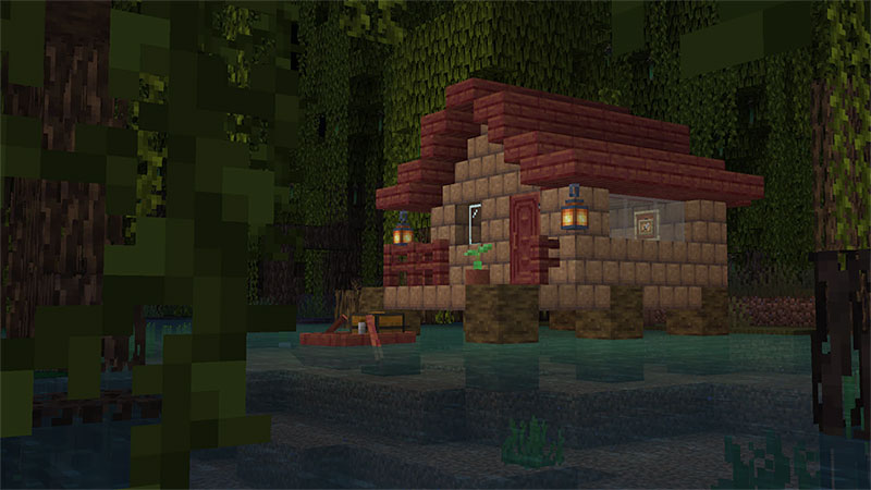 Minecraft(マインクラフト)マイクラ 拠点製作スクリーンショット