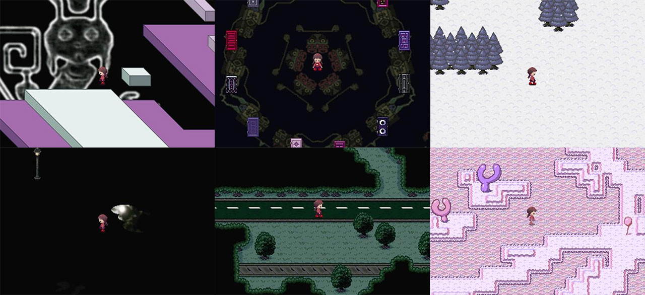 ゆめにっき 色々なフィールドのプレイスクリーンショット