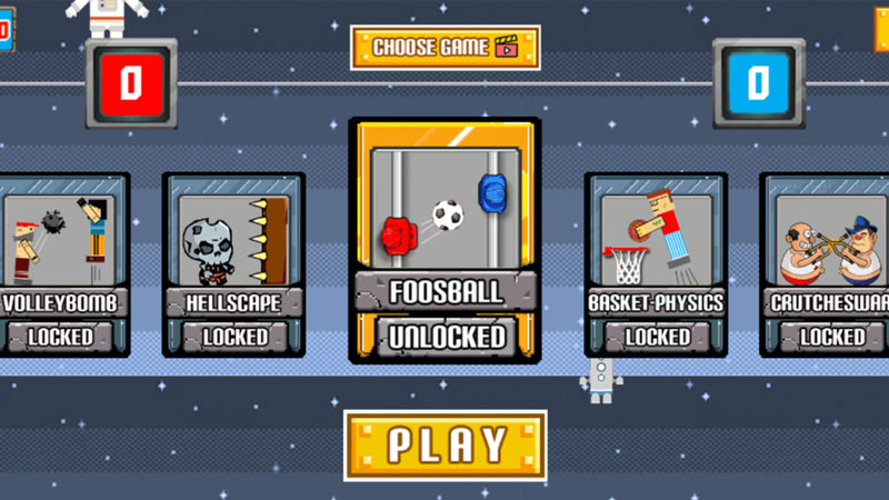 12 Mini Battles 2 ミニゲーム選択スクリーンショット