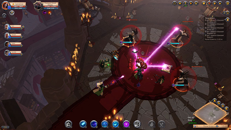 アルビオン・オンライン（Albion Online）　バトルスクリーンショット