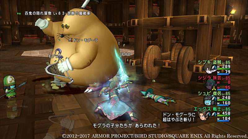 ドラゴンクエストX オンライン(DQX DQ10 ドラクエX ドラクエ10) ボスバトルスクリーンショット