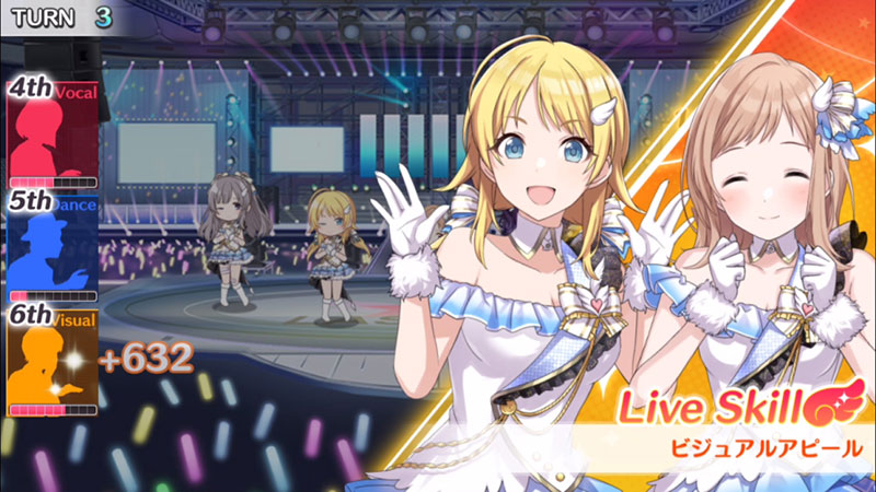 アイドルマスター シャイニーカラーズ(シャニマス) ライブスクリーンショット