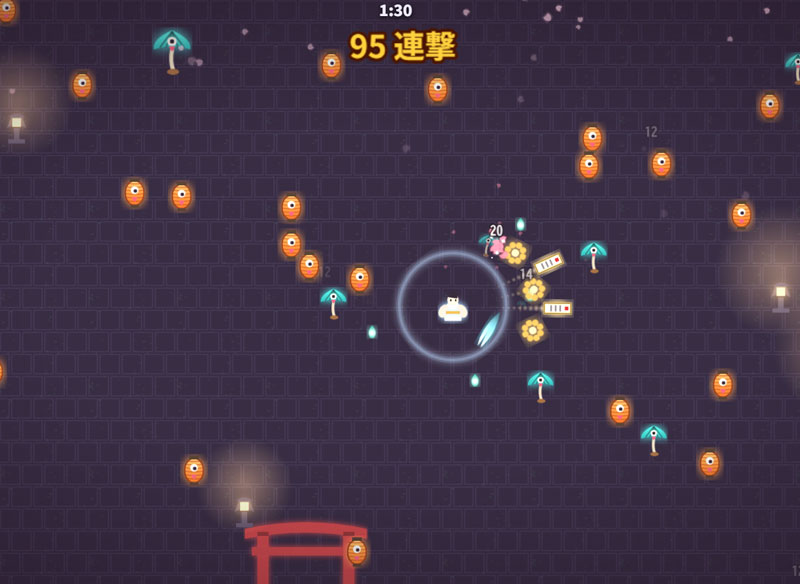 百鬼夜行サバイバー　ストーリーモードの出撃スクリーンショット