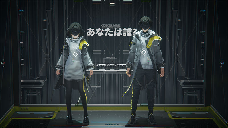 アークナイツエンドフィールド キャラ選択スクリーンショット