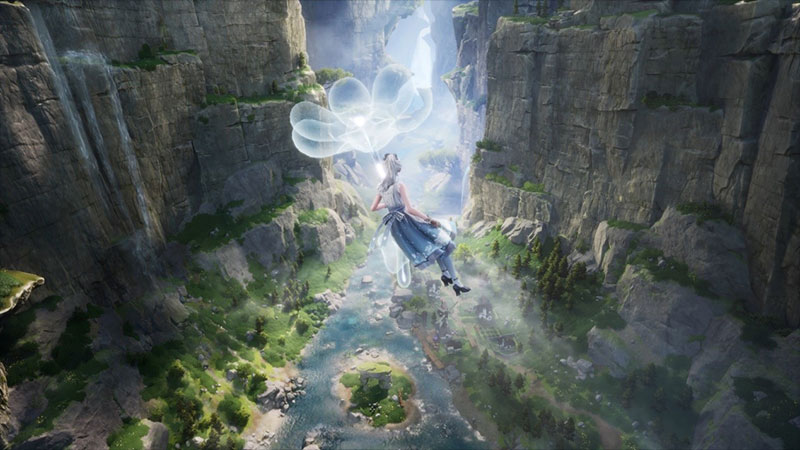 インフィニティニキ コーデが楽しめるオープンワールドスクリーンショット