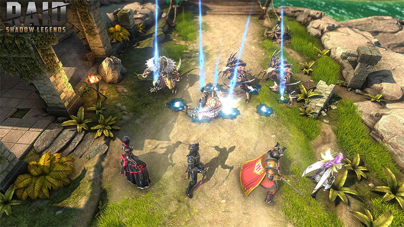 Raid: Shadow Legends(レイド:シャドウ レジェンド) 戦略バトルスクリーンショット