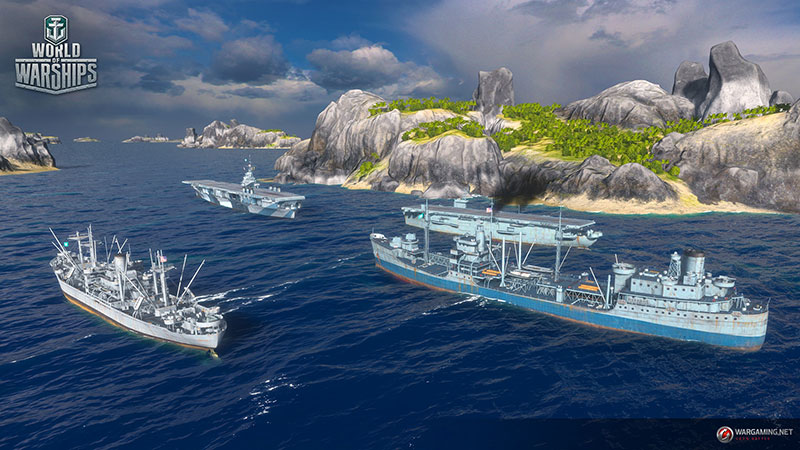 World of Warships(ワールドオブウォーシップ)WoWs シナリオモードスクリーンショット