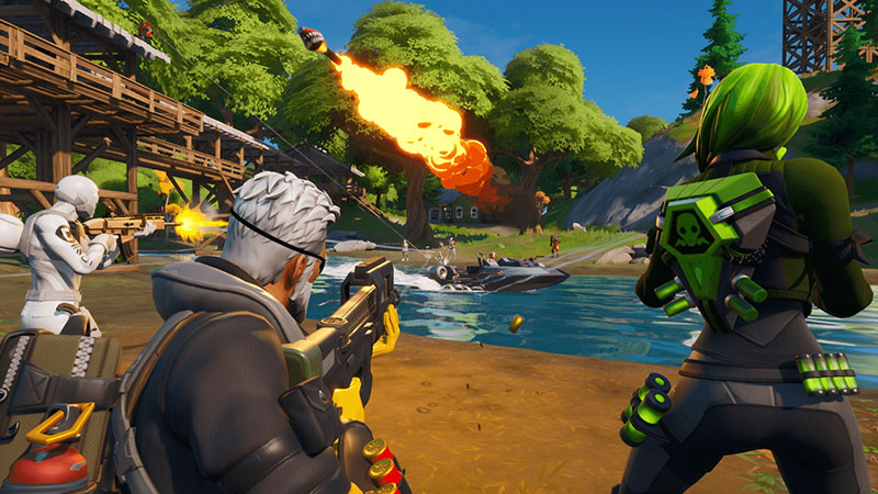 Fortnite(フォートナイト) 続々新チャプターが登場するスクリーンショット