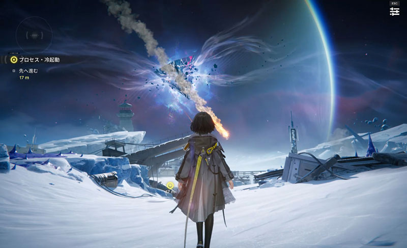 アークナイツエンドフィールド 管理人となり操作するスクリーンショット